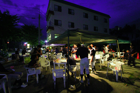 バーベキューを楽しもう